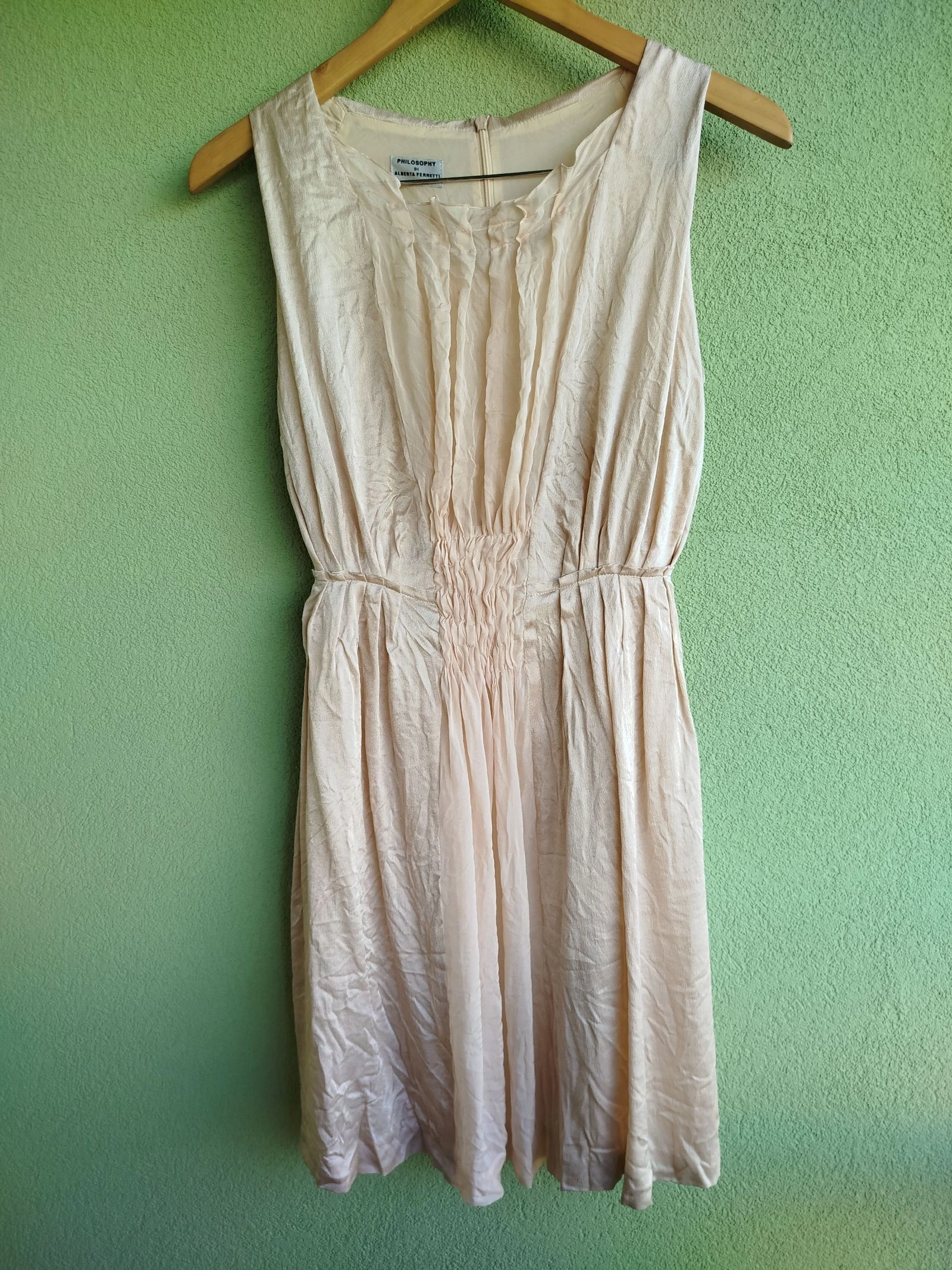 Vestido Elegante Philosophy di Alberta Ferretti - Seda Italiana S/M